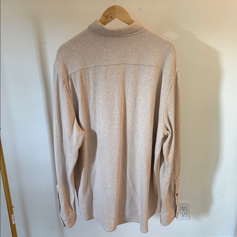 Faherty Light Beige Casual Button-Down Shirt - image 5